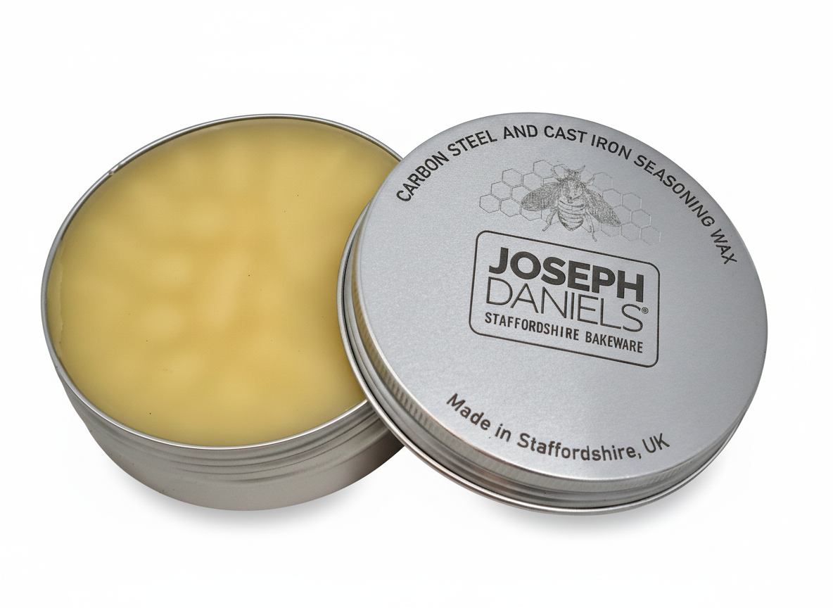JDwax Baking Steel 100% UK Beeswax Seasoning Wax - Image 1